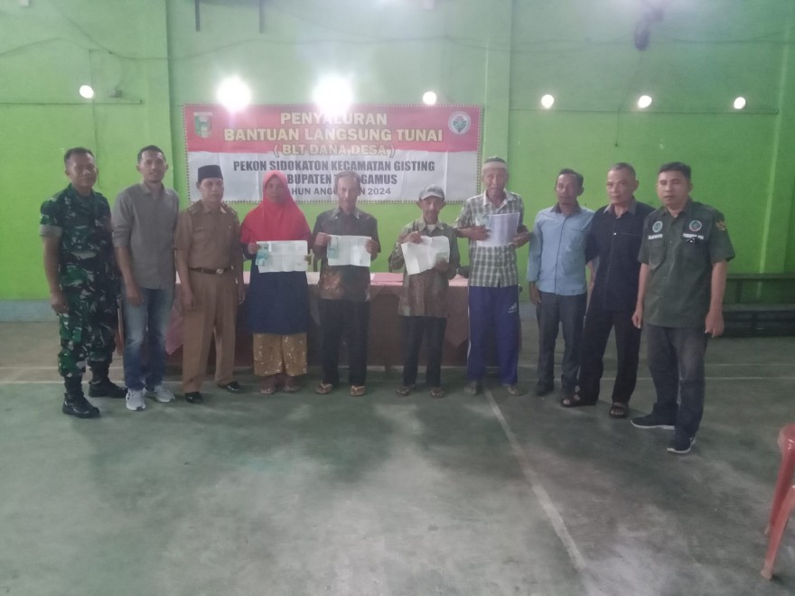 PENYALURAN BANTUAN LANGSUNG TUNAI (BLT-DD) TAHAP 2 TAHUN 2024